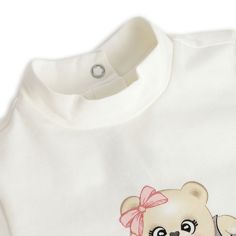 Girls Bronze Printed Long Sleeve T-Shirt image number 2